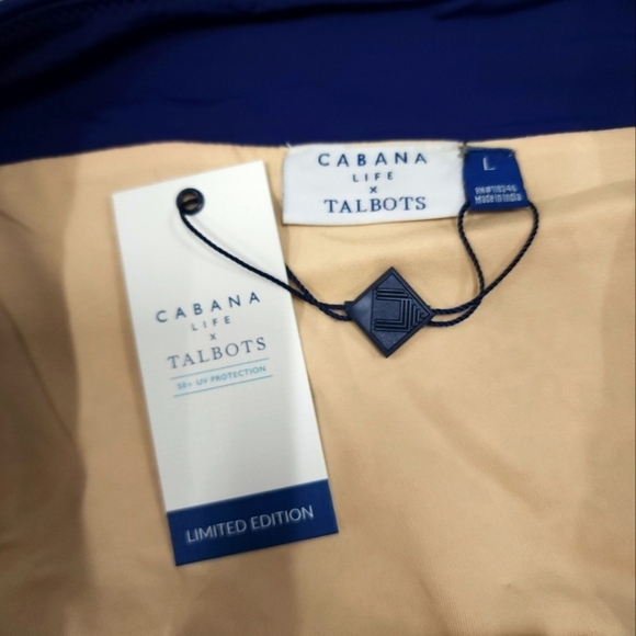 Cabana Life x Talbots Mosaic Swim Skirt  Nwt Sz L - Picture 7 of 7